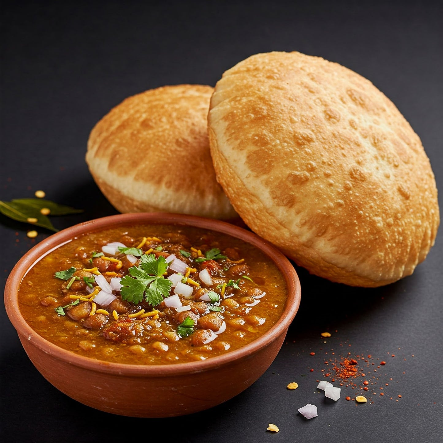 Chole Bhature(2 Bhature)